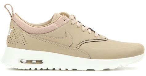 nike air max thea premium beige 3|nike air max thea flyknit.